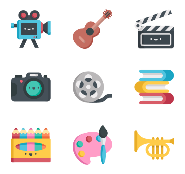 600x564 Fine Arts Icons