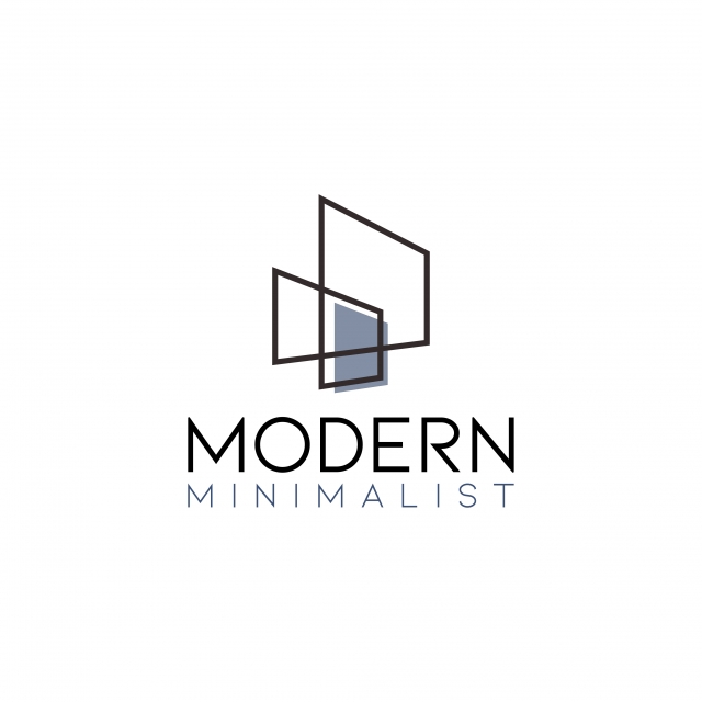 640x640 Building Logo Icon Vector Template With Modern Minimalist Line Art