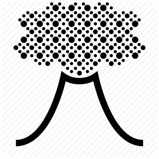 512x512 Ash, Dust, Dust Cloud, Erupt, Eruption, Volcano Icon