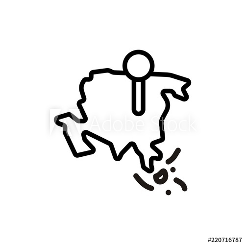 500x500 Asia Icon Vector