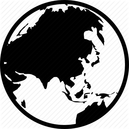 512x512 Asia, Earth, Global, Globe, Map, Planet, World Icon