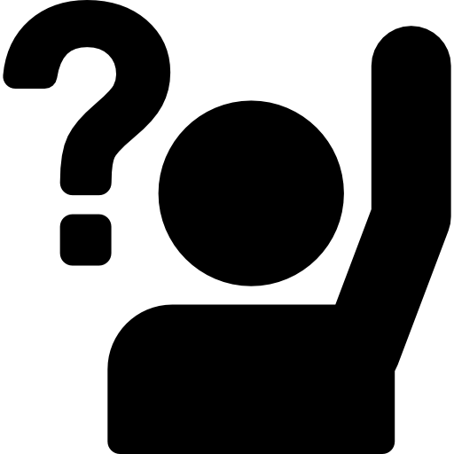 512x512 Raise Your Hand To Ask Icons Free Download