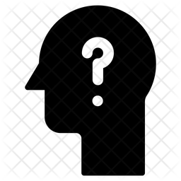 256x256 Ask Question Icon Of Glyph Style