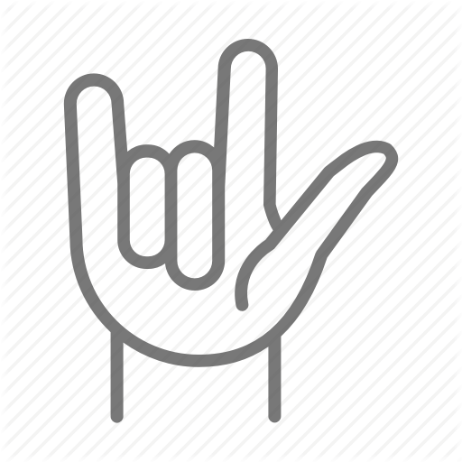 512x512 Asl, Deaf, Language, Sign Icon