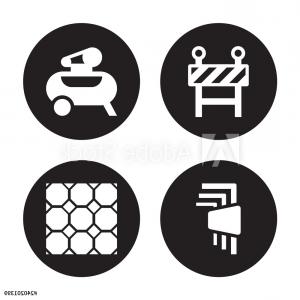 300x300 Asphalt Paver Detailed Icon Vector Catchsplace