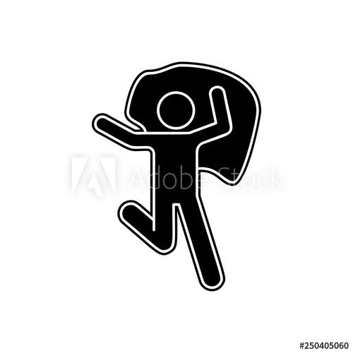 500x500 Death On The Asphalt Icon Element Of Cityscape For Mobile Concept