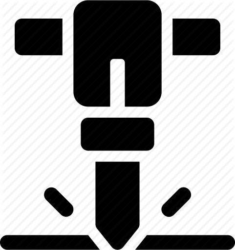 481x512 Asphalt, Construction, Drill, Hammer, Pneumatic, Power, Tool Icon