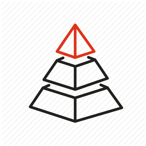 512x512 Aspiration, Development, Evolution, Growth, Progress, Pyramid Icon