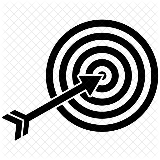 512x512 Aspirations, Business, Goal, Target Icon Of Glyph Style