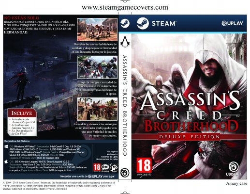 517x400 Steam Game Covers Assassin's Creed Brotherhood Box Art