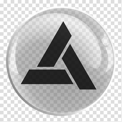 512x512 Assassin Creed Glass Icon Assassin's Creed Animus, Round Black