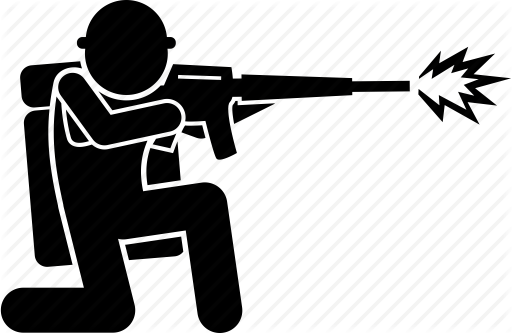 Attack, Fire, Gun, Soldier Icon 512x333 Attack, Fire, Gun, Soldier Icon