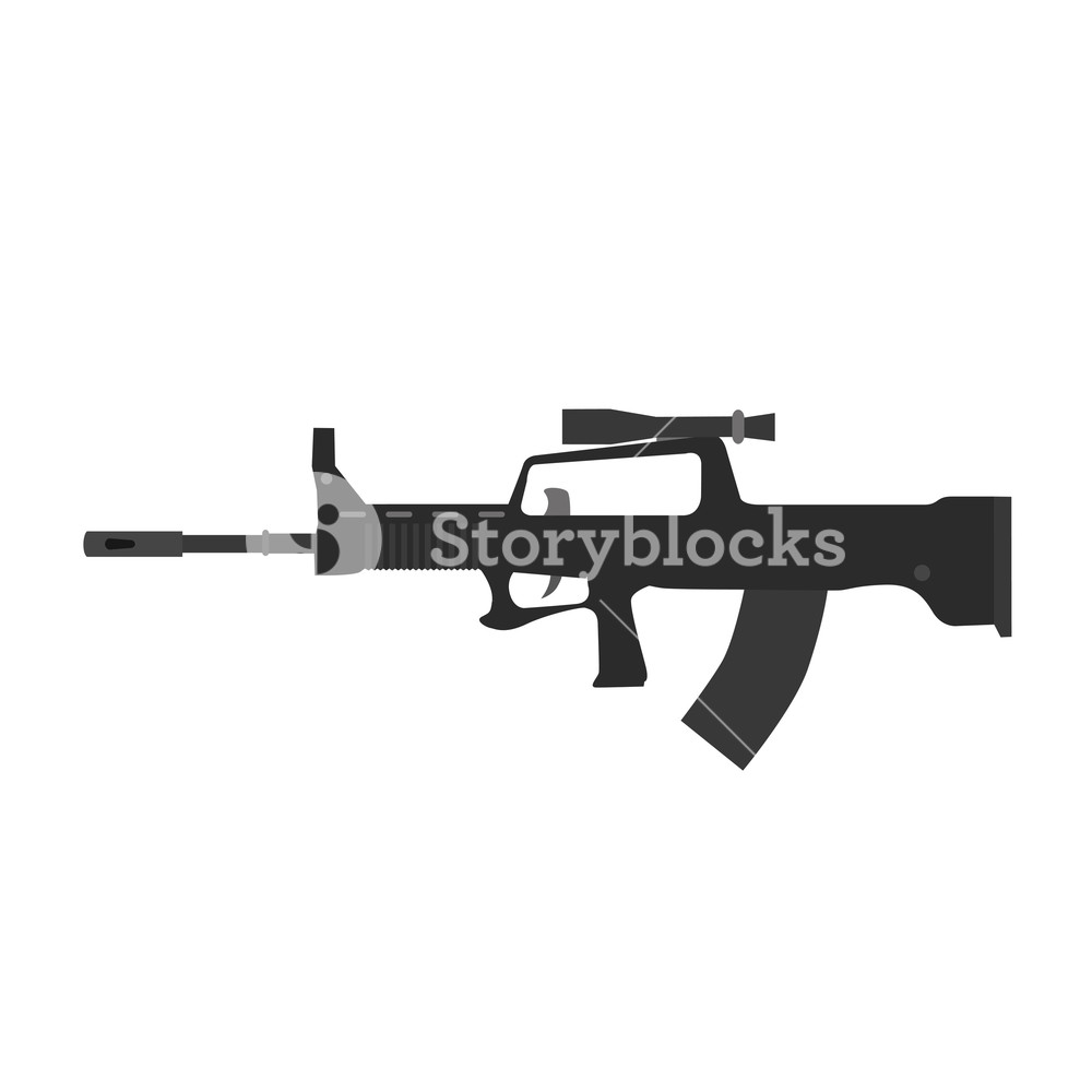 Rifle Vector Sniper Hunting Gun Silhouette Isolated Illustration 1000x1000 Rifle Vector Sniper Hunting Gun Silhouette Isolated Illustration