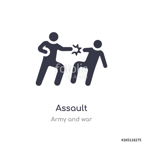 Assault Icon Isolated Assault Icon Vector Illustration From Army 500x500 Assault Icon Isolated Assault Icon Vector Illustration From Army
