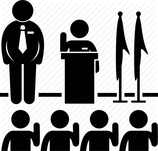 Assembly, Convocation, Pledge, Speech, Stage, Student, Talking Icon 512x489 Assembly, Convocation, Pledge, Speech, Stage, Student, Talking Icon