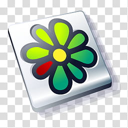 256x256 Assembly Line Program V, Green And Red Flower Icon Transparent