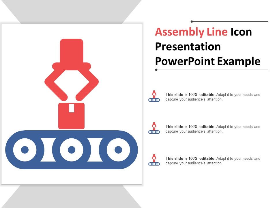 960x720 Assembly Line Icon Presentation Powerpoint Example Powerpoint