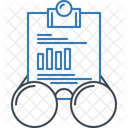 256x256 Assessment Icon Of Line Style