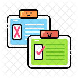 256x256 Project Assessment Icon Of Colored Outline Style