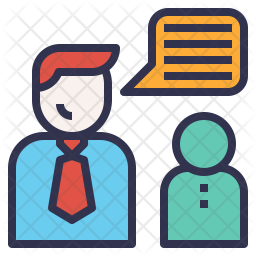 256x256 Assign Work Icon Of Colored Outline Style