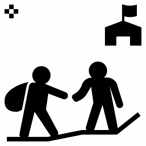 512x512 Assist, Help, Migration, Refugee, Support Icon