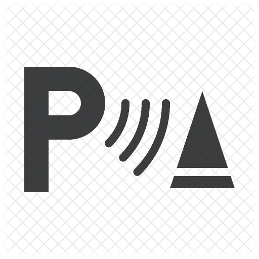 512x512 Parking Icon Of Glyph Style