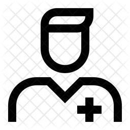256x256 Doctor Assistant Icon Of Line Style