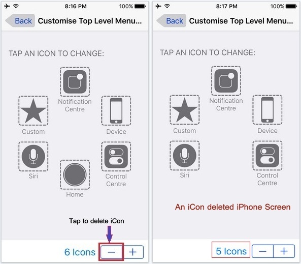 593x519 How To Customize Assistive Touch In Ios Iphone Xr