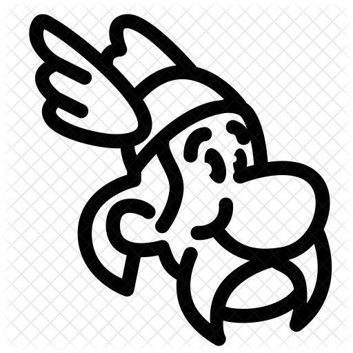 512x512 Asterix Icon Of Line Style