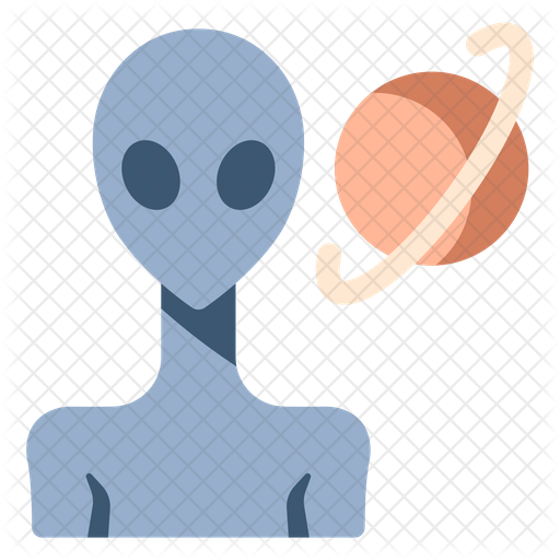 512x512 Astro Biology Icon Of Flat Style