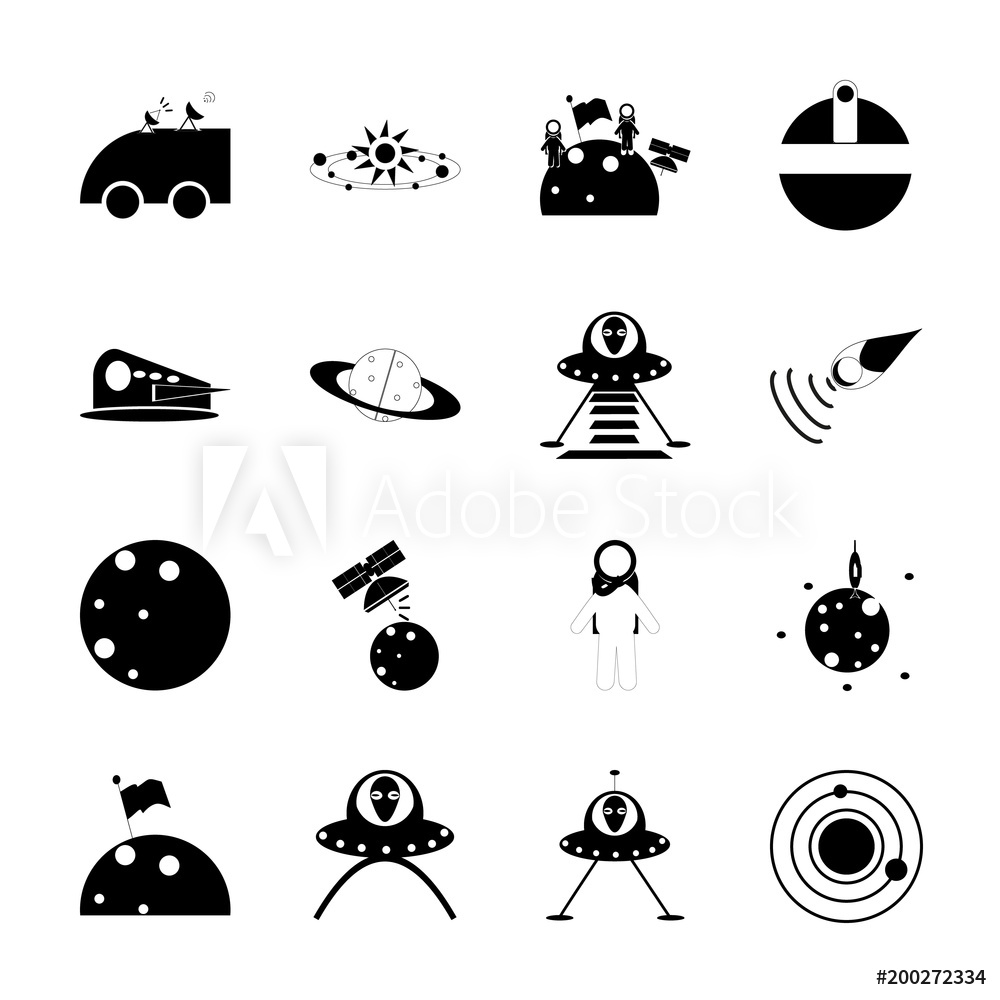 1000x1000 Photo Art Print Icon Cosmos With Cosmonauts, Space Shuttle, Moon