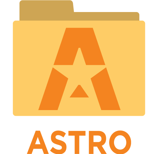 512x512 Press Astro Filemanager