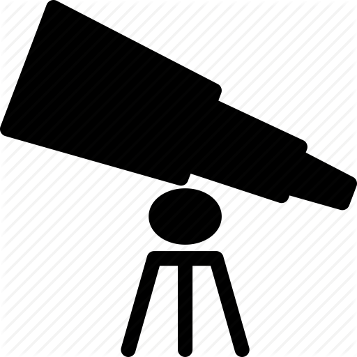 512x512 Astro, Astrology, Astronomy, Grid, Space, Technology, Telescope Icon