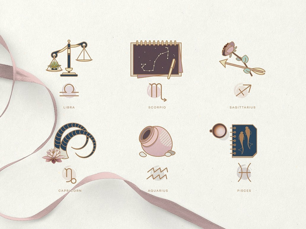 1032x774 Astrology Icon Pack