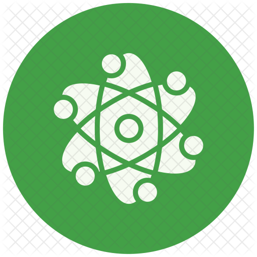 512x512 Atom, Planet, Molecule, Astrology Icon Of Glyph Style