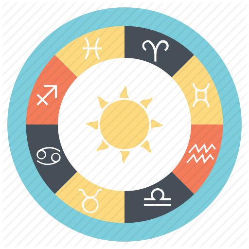 512x512 Astrological Stars, Birth Date Stars, Horoscope, Western Astrology