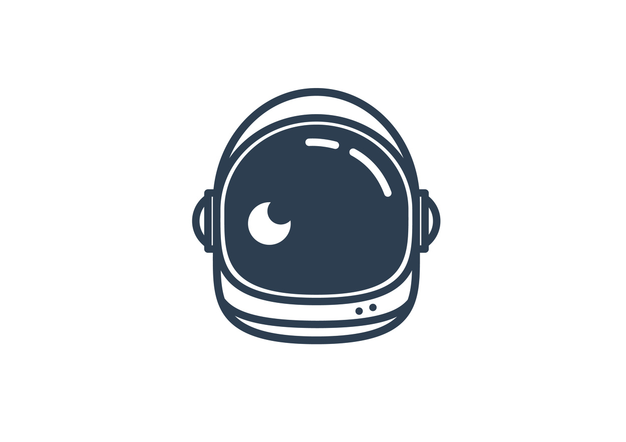 1250x883 Astronaut Helmet Icon