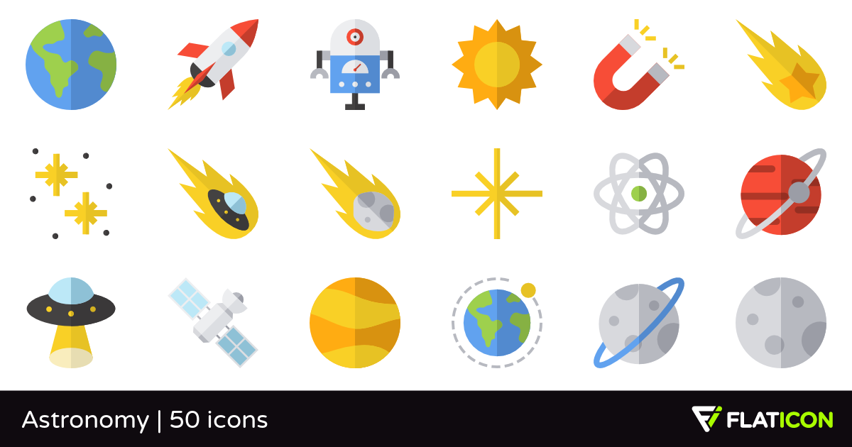 1200x630 Astronomy Free Icons