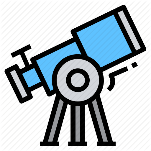 512x512 Astronomy, Explore, Observation, Planet, Star, Telescope Icon