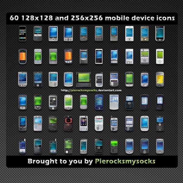 600x600 Mobile Device Icons Icons Pack Free Icon In Format For Free