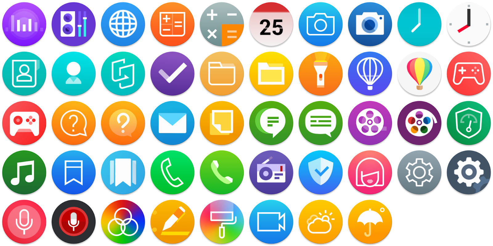 1600x798 Asus Adaptive Icon Pack Adaptiveiconsshowcase