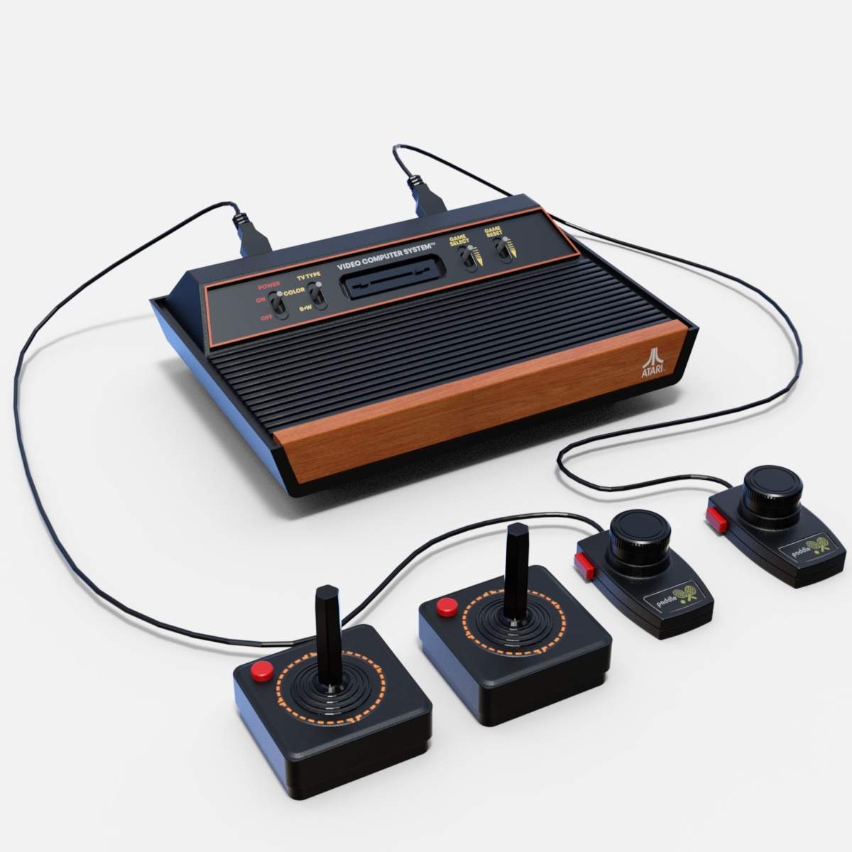1200x1200 Atari Video Computer System Model