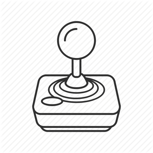 512x512 Atari, Game, Joystick, Play, Remote, Stick, Video Game Icon