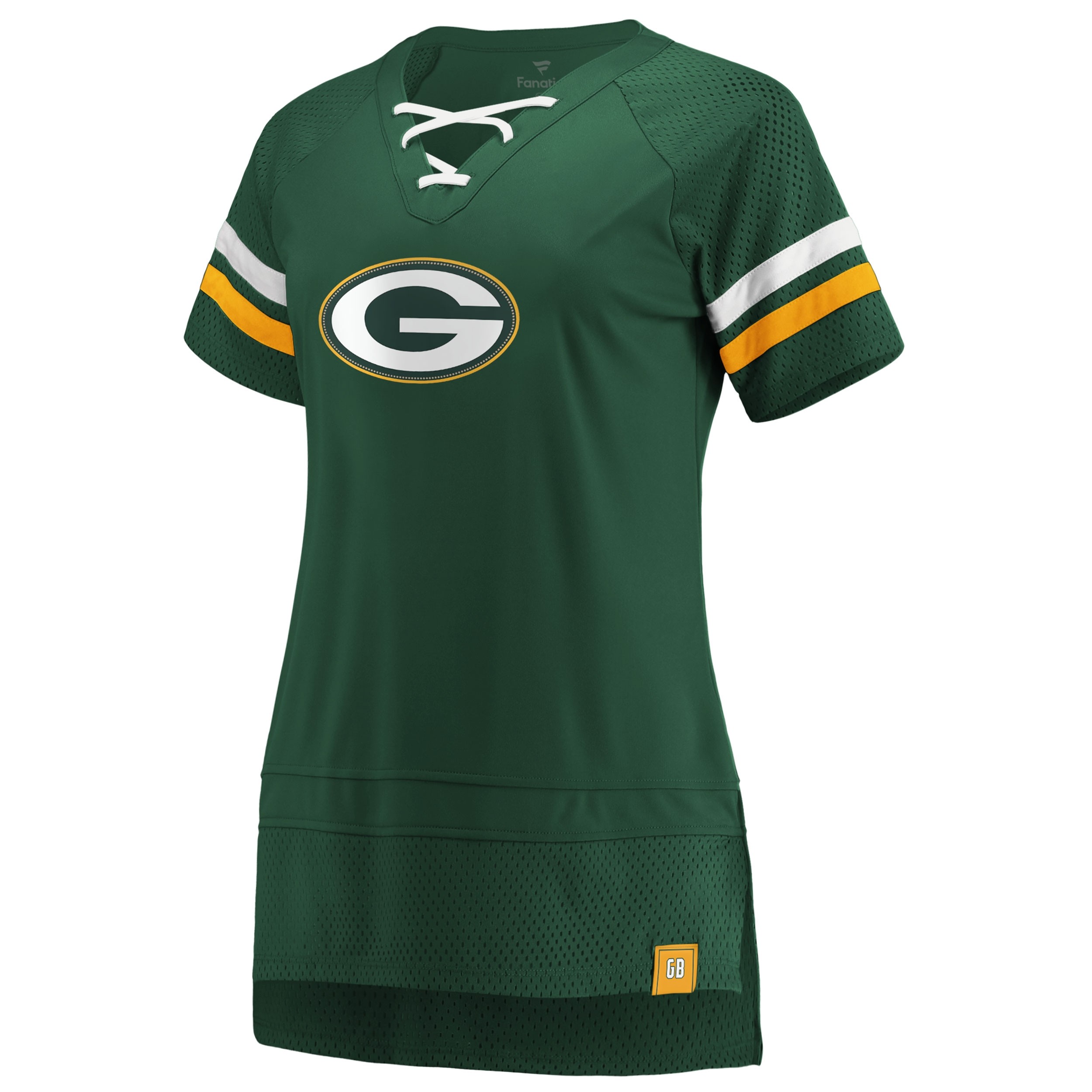 2500x2500 Green Bay Packers Women's Plus Size Athena Icon Jersey Top