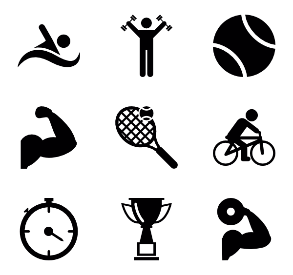 600x564 Athlete Icons