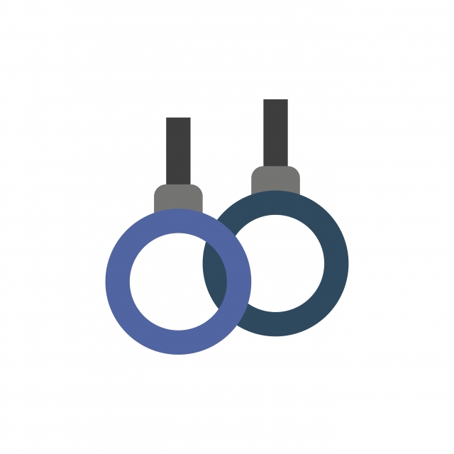 640x640 Athletic Ring Sport Healthcare Flat Color Icon Vector Icon