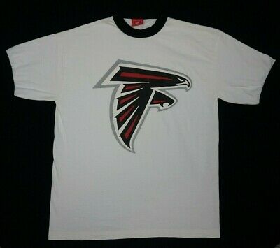 400x355 Atlanta Falcons T Shirt Nfl Team Apparel Ringer Big Logo Football