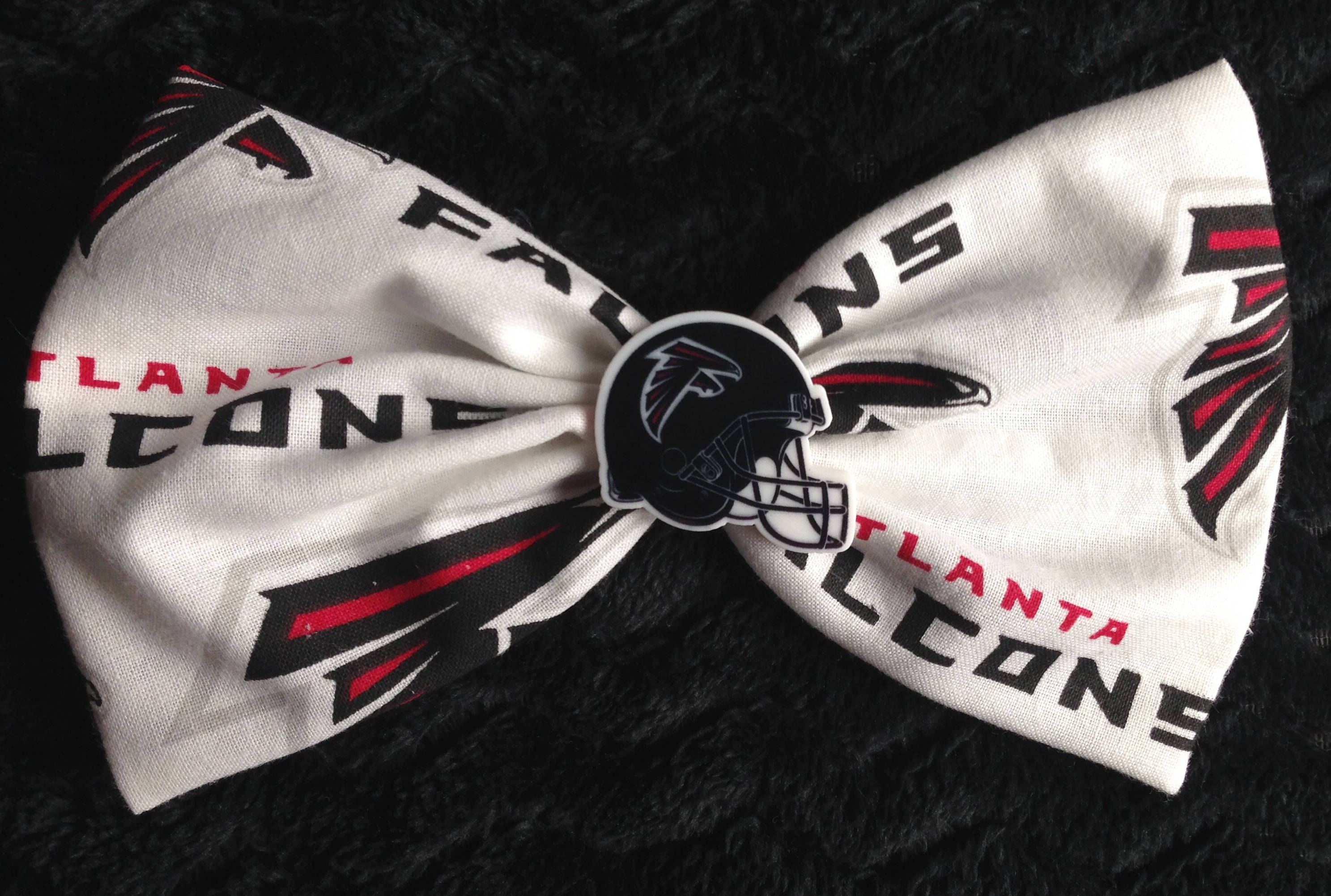 2975x2003 Nfl Atlanta Falcons Football Sports Fabric Hair Bow Clip Etsy