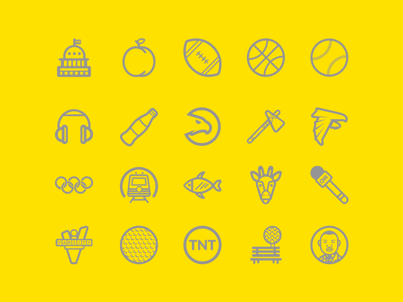 800x600 Atlanta Icons