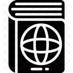 256x256 Atlas Icon Of Glyph Style